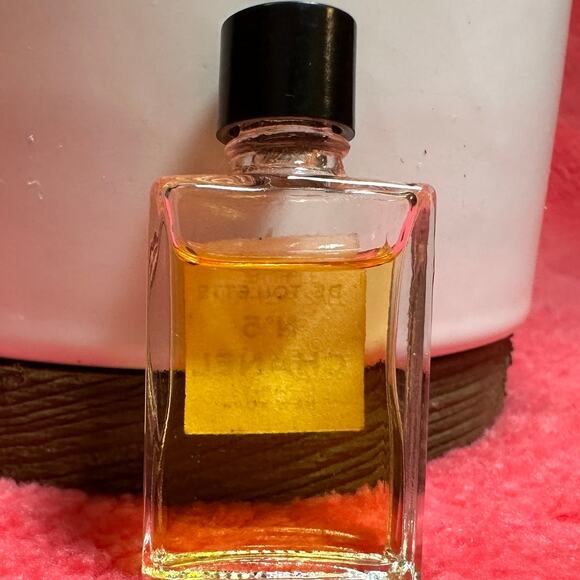 Vintage CHANEL NO.5 Eau De Toilette 0.13 Oz 4ml Mini Travel Size Perfume - Picture 3 of 3